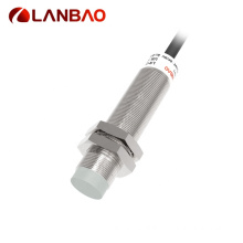 LANBAO DC 3 wires or 4 wires pnp non-flush 4mm inductive proximity switch sensor
